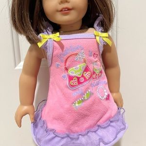 American girl doll fashion is my passion nightgown